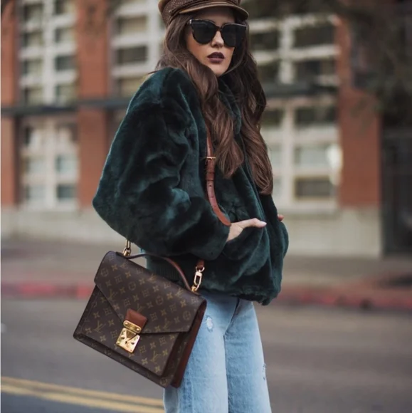 💕LOUIS VUITTON Monceau 28 Crossbody/Shoulder Bag - Picture 16 of 16